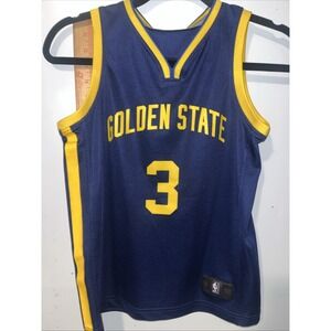 Golden State Warriors Chris Paul 3 Fanatics Kids Size Small Basketball Jersey